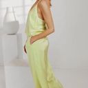 Mulberry LUNYA Washable  Silk Pajamas in Boundless Lime Size X-Small Photo 6