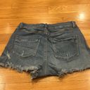 REWASH  super high rise vintage reunion button fly jean shorts size 9 . Photo 7