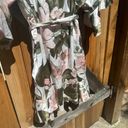 Victoria's Secret Victoria’s Secret Elegant Floral Satin Robe Kimono Lingerie Photo 7