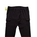 All In Motion  Pants Black Stretch Pull On Cargo Tapered Leg Active Size XXL Photo 6