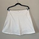 PINK - Victoria's Secret Victorias Secret PINK White Athletic Sport Tennis Skort Skirt with Shorts Sz XL Photo 3