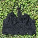 Aerie  Black Lace Racerback Bralette | S Photo 0