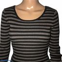 Say What? Striped Rib Knit Tunic Photo 1