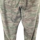 Level 99 Gabrielle Jogger Pants Size Small Camo Linen Tencel Lyocell Mid Photo 7