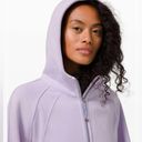 Lululemon NWT  Scuba Oversized Half Zip Hoodie Lavender purple Size XL/XXL Photo 2