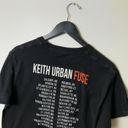 Tultex 2014 Keith Urban Fuse Graphic Tee Black Medium M T Shirt Photo 14