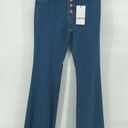 C’EST TOI  Black Label mid rise button fly down wide flare jeans bell bottom 7 27 Photo 15