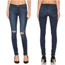 Paige  Verdugo Ultra Skinny Jeans in Aveline Destructed Wash Size 26 Photo 2