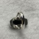 Onyx 925 Silver Natural Black  Gemstone Coffin For Men Woman Ring Size - 8-RGN -785 Photo 5