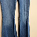 Free People Just Float On Women’s Dark Acid Washed Wide Leg Denim Jeans Photo 1