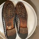 Barney’s New York Cole Haan Italian Black Woven Women’s Loafers size 10 Photo 1