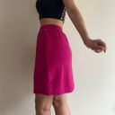 Jones New York Bright Hot Pink Barbiecore Mini Skirt Photo 1