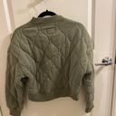 Abercrombie & Fitch Quilted Bomber Jacket Photo 5