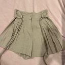 ZARA  Linen Beige Shorts Photo 0