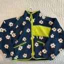 Urban Outfitters UO Stormi Flower Print Fleece Jacket  Photo 0