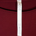 Lululemon  Women's Back In Action Boat Neck Long Sleeve Casual Tee Shirt Chianti Photo 1