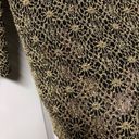 Daisy E K Designs Vintage Gold  Lace Top Size Small Photo 5