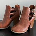 American Eagle  Tan Booties Sz 6.5 Photo 0