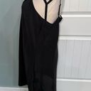 Reiss  women’s black satin and lace mini slip dress size 10 Photo 3