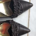 Rampage  Brown Faux Leather Pointed Toe Heels Shoe Size 9.5 Photo 2