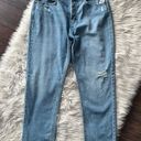 Old Navy Sky-Hi Straight Raw Hem Jeans Photo 1