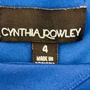 Cynthia Rowley  Blue Sleeveless Fit and Flare Pocket Dress Size 4 Photo 1