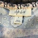 Style & Co  Blouse Anthro Boho Size Large EUC #7768 Photo 3