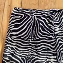 Pretty Little Thing MONOCHROME ZEBRA PRINT BIKE SHORTS  Photo 2