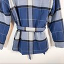 Nordstrom New  Signature Belted Plaid Jacket Photo 9