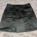 Old Navy Army Green Velvet Mini Skirt Photo 0