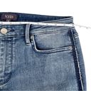 NYDJ  Fiono women's size 8 Release Hem Slim Flare Light Wash Denim Blue Jeans Photo 8