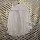 Ava & Viv  Long Sleeve Relaxed Fit Button-Down Shirt White size 1X Photo 5