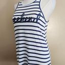 Grayson Threads White/Blue Striped Weekend Tank Top, Women's XS Photo 11