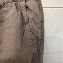 Cynthia Rowley 100% linen joggers Photo 2