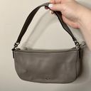 Coach Grey Baguette Shoulder Bag Photo 7