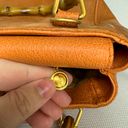 Gucci Vintage  Orange Suede Bamboo Hand Bag Comes with/Certificate of Authenticity Photo 8