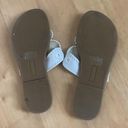 Franco Fortini  white leather medallion t-strap sandals size 10 Photo 2