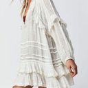 Free People Tamasi Ruffle Tunic in Ivory Size Small Photo 4