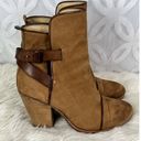 Rag and Bone  Kinsey Nubuck Suede Leather Boots Size 8.5 Photo 2