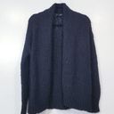 360 Cashmere  Women XS Wool Cashmere  Fuzzy Black Cardigan Photo 0