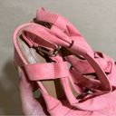 Comfortview  Felipa pink suede strappy sandals heels Photo 3