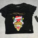 Ed Hardy  Black Baby Tee Photo 0