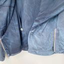 Young Fabulous and Broke  Navy Tie Dye Quilted Crop Moto Jacket Size XSmall Photo 10