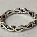 infinity Silver  Symbol Band Ring Jewelry Size 7 ♾️ Photo 0