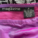 Vintage 90s Magazine 2pc Silk Iridescent Halter Top Maxi Skirt Magenta Purple S Photo 10