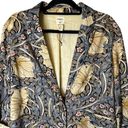 Krass&co Morris &  H&M Floral Art Nouveau Jacket Boyfriend Blazer 1 Button Size 6 Photo 1