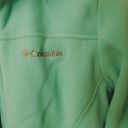 Columbia  Fleece Jacket Small Cool Intervention Full Zip Light Teal Photo 4