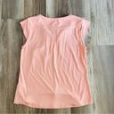 Tommy Hilfiger ‘s womens xs cap sleeve peach Blouse Photo 1