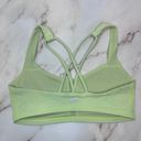 Lululemon  Free To Be Sports Bra Size 4 Light Lime Green Photo 1