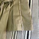 Banana Republic  Tan Brown Casual Collared Henley Button Belted Dress size Medium Photo 9